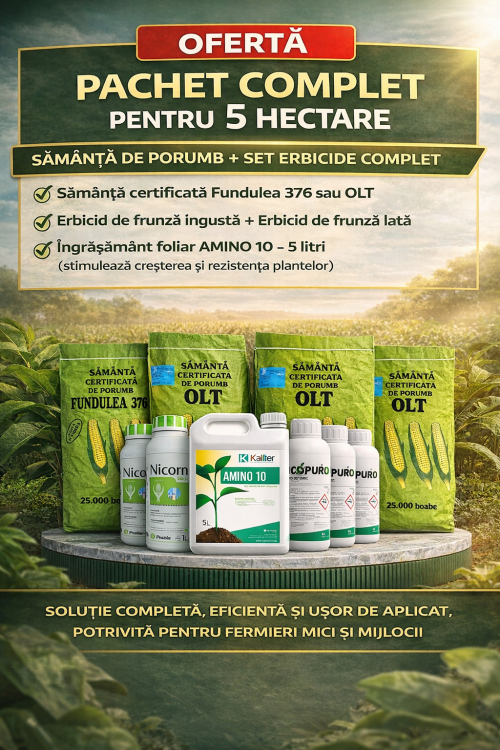 PACHET COMPLET PORUMB PENTRU 5 HECTARE