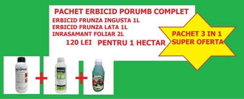 Pachet complet erbicid porumb