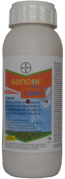 Sencor Liquid 600 SC(erbicid cartof, tomate şi soia)