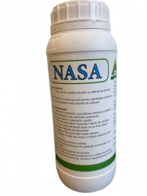 Nasa erbicid total sistemic, post emergent, neselectiv, glifosat (buruieni monocotiledonate si dicotiledonate, anuale si perene)